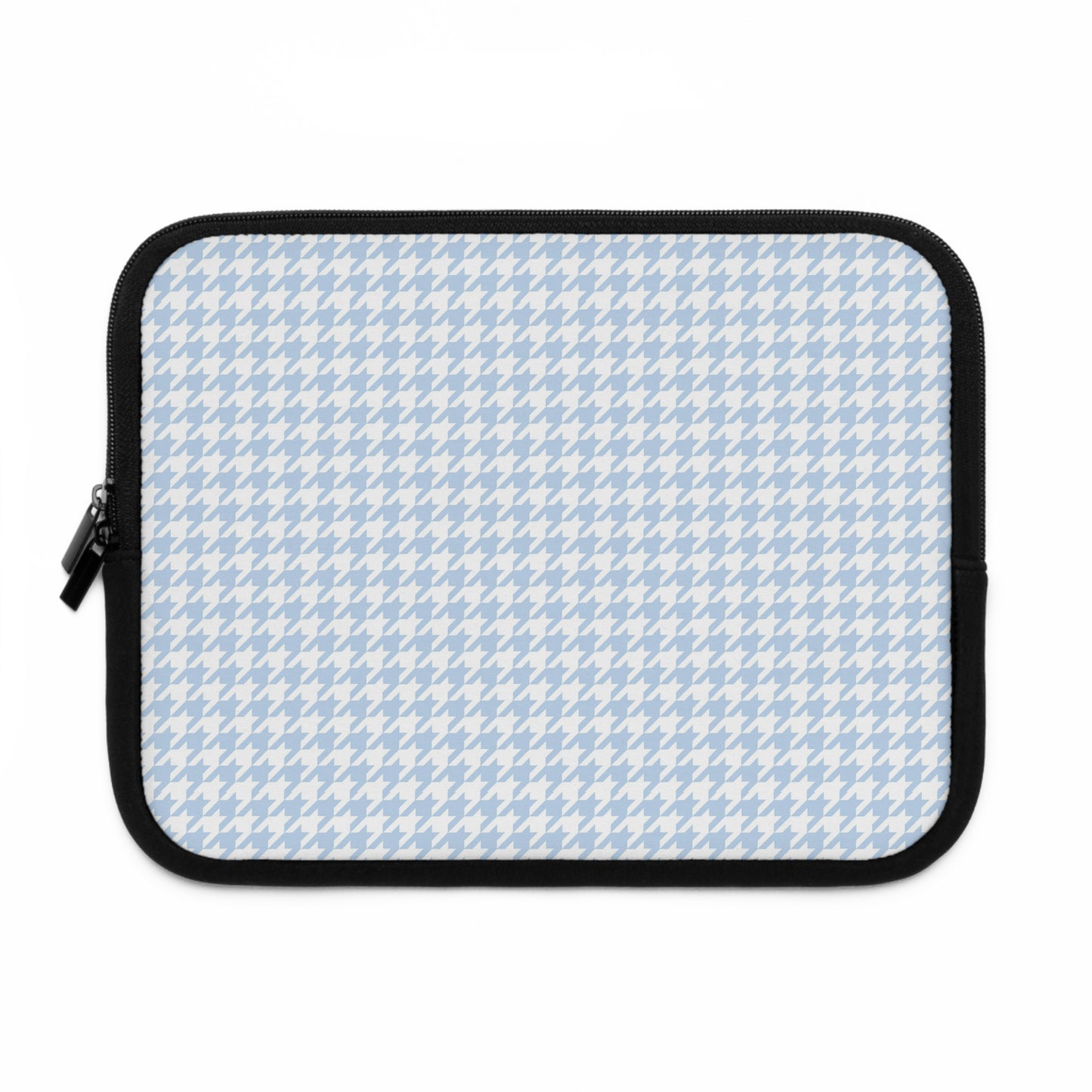 Skyblue Houndstooth Laptop Sleeve