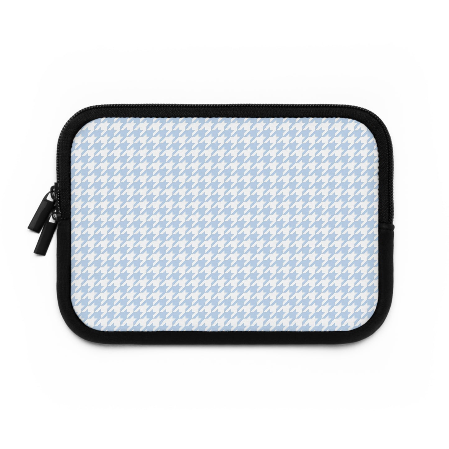 Skyblue Houndstooth Laptop Sleeve