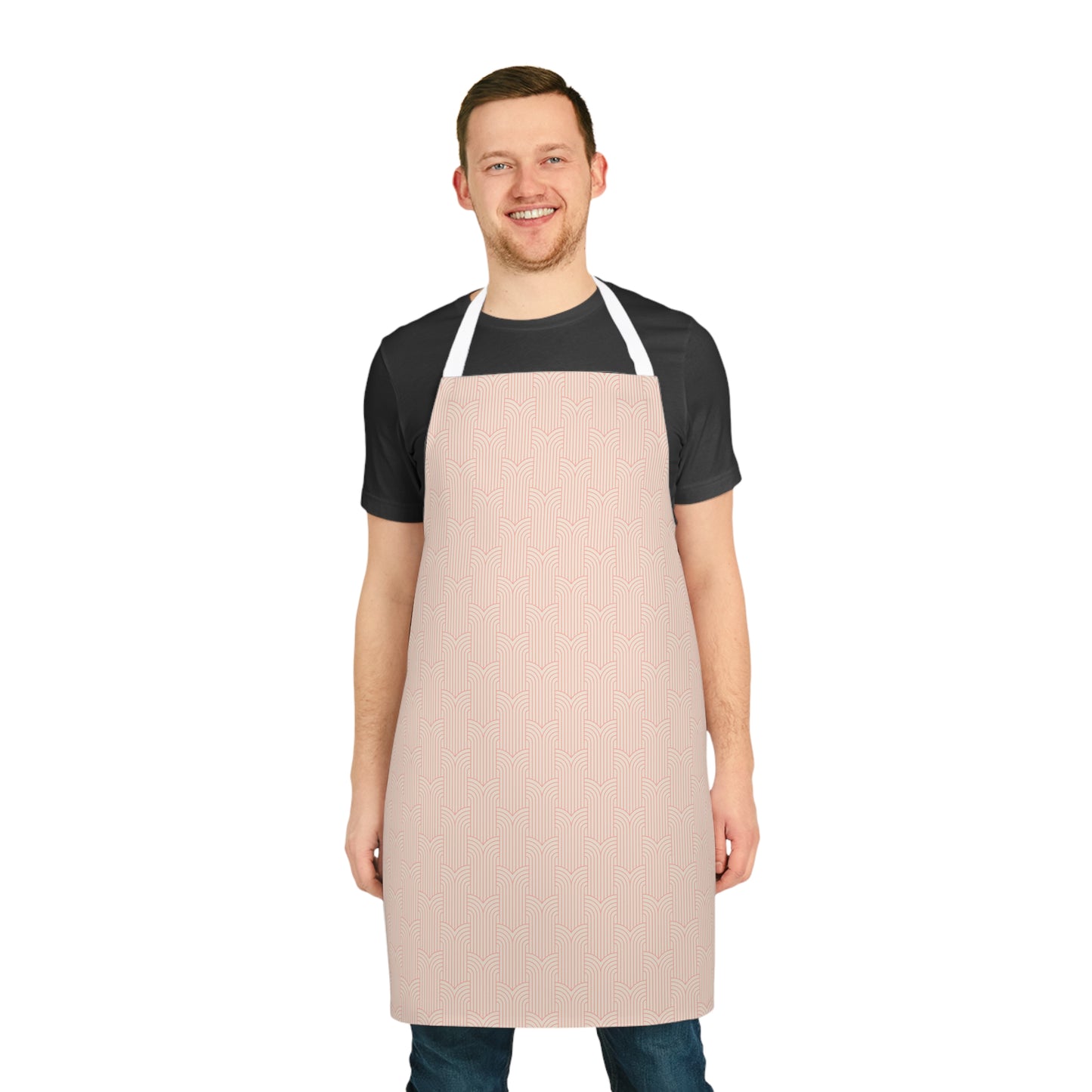 Mod Arch Peach Apron