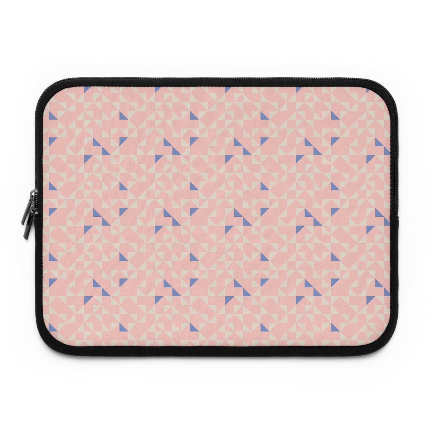 Peach Pearl Geometric Laptop Sleeve