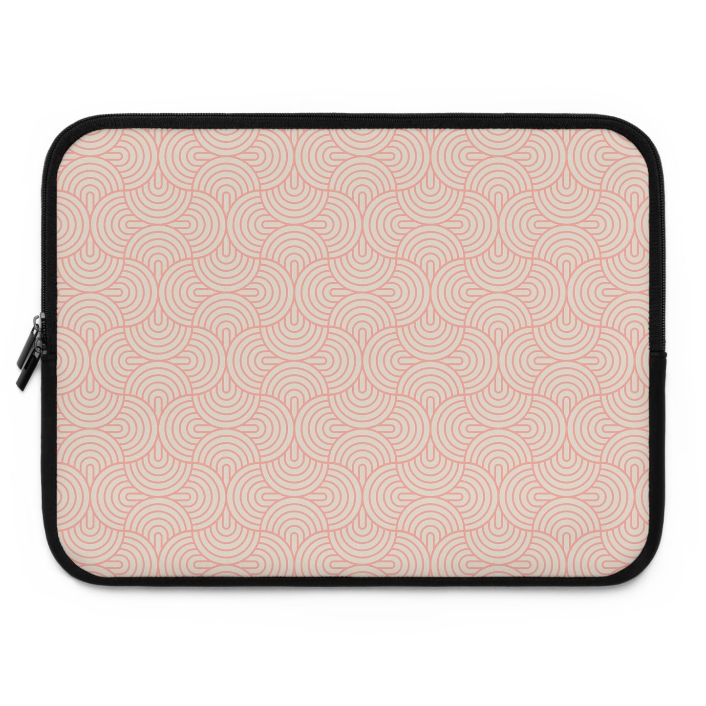 Mod Ovals - Peach Laptop Sleeve