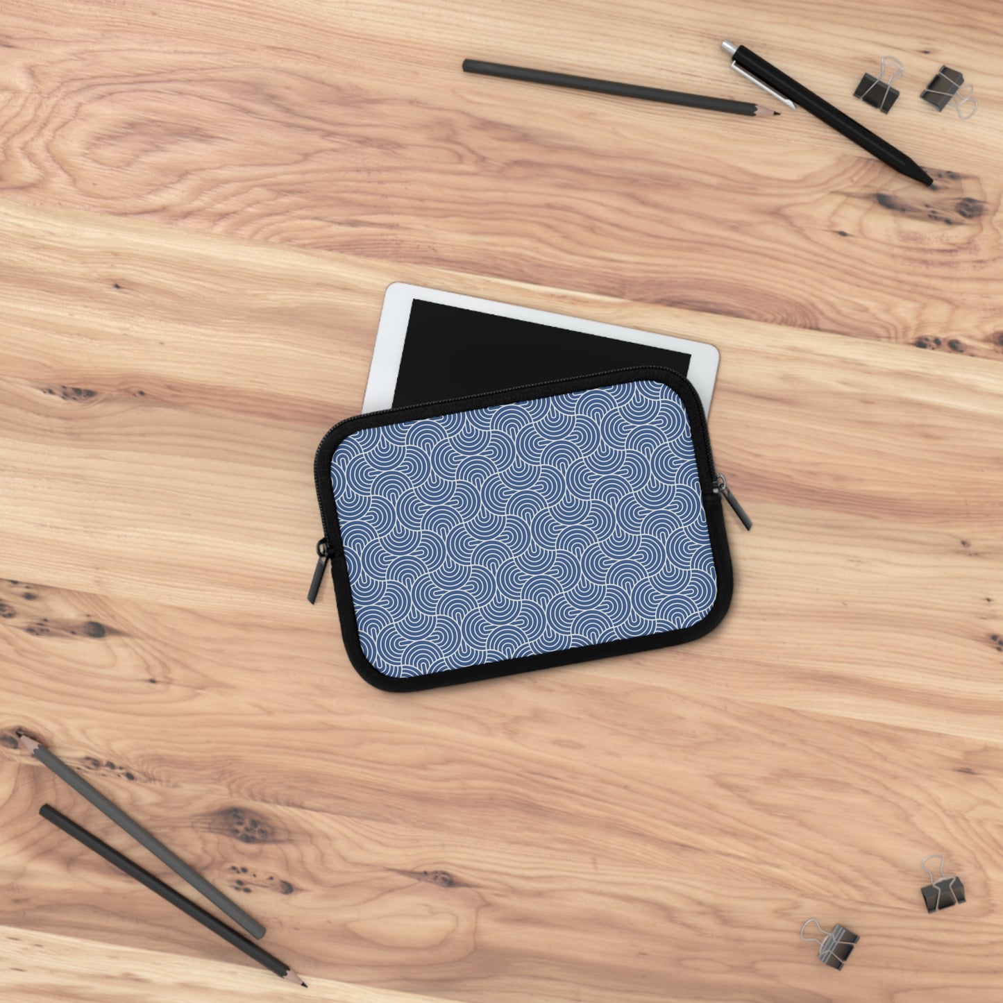 Mod Ovals - Cobalt Blue Laptop Sleeve