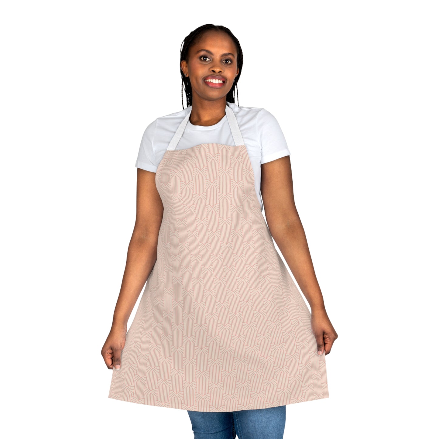 Mod Arch Peach Apron