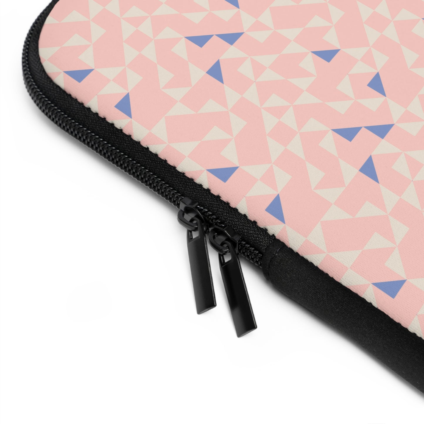 Peach Pearl Geometric Laptop Sleeve