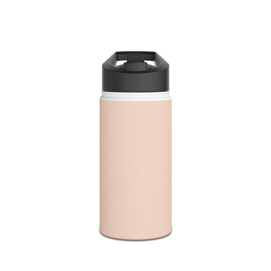 Mod Arch Peach Tones Stainless Steel Water Bottle, Standard Lid