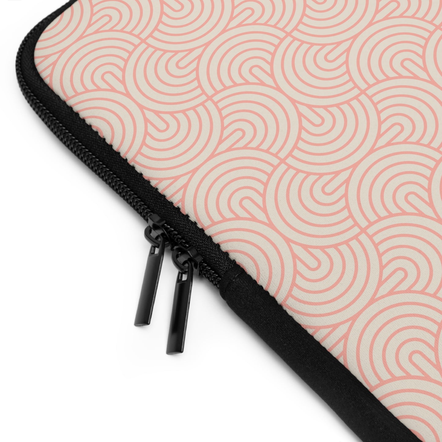 Mod Ovals - Peach Laptop Sleeve