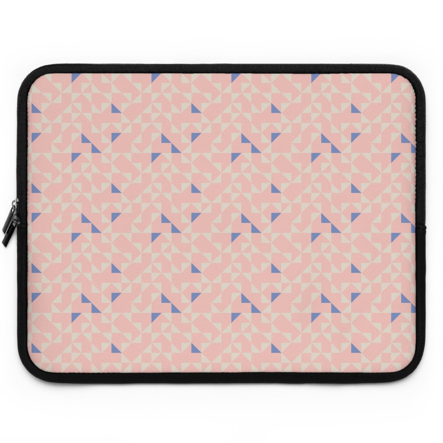 Peach Pearl Geometric Laptop Sleeve