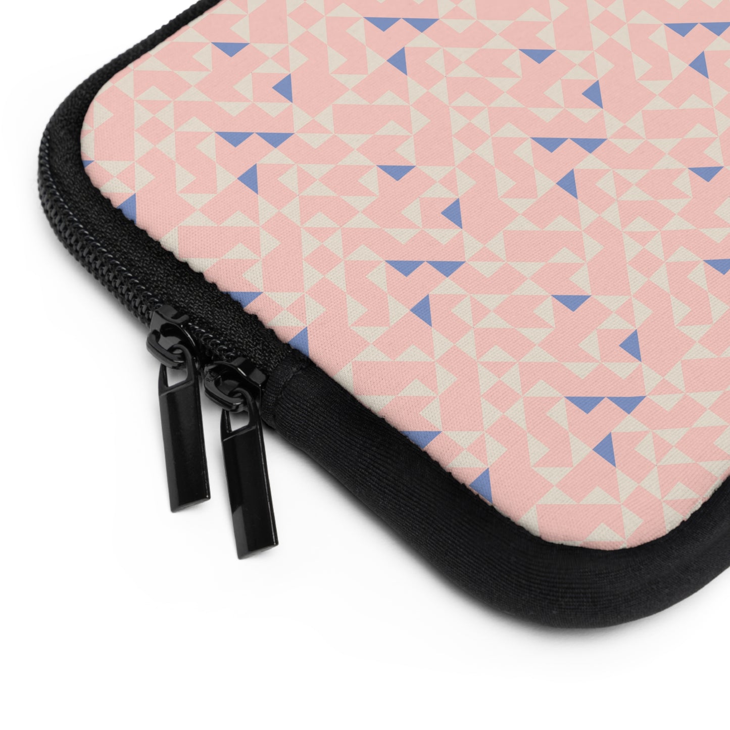 Peach Pearl Geometric Laptop Sleeve