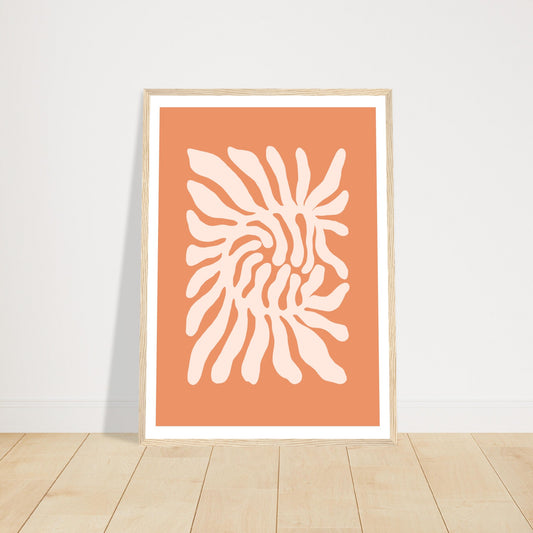 Organic Shapes - 01 - Orange