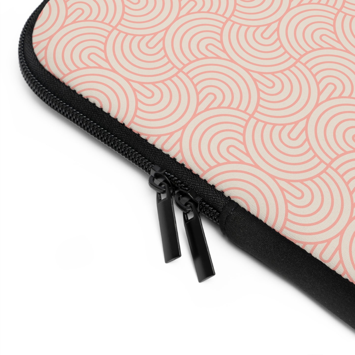 Mod Ovals - Peach Laptop Sleeve