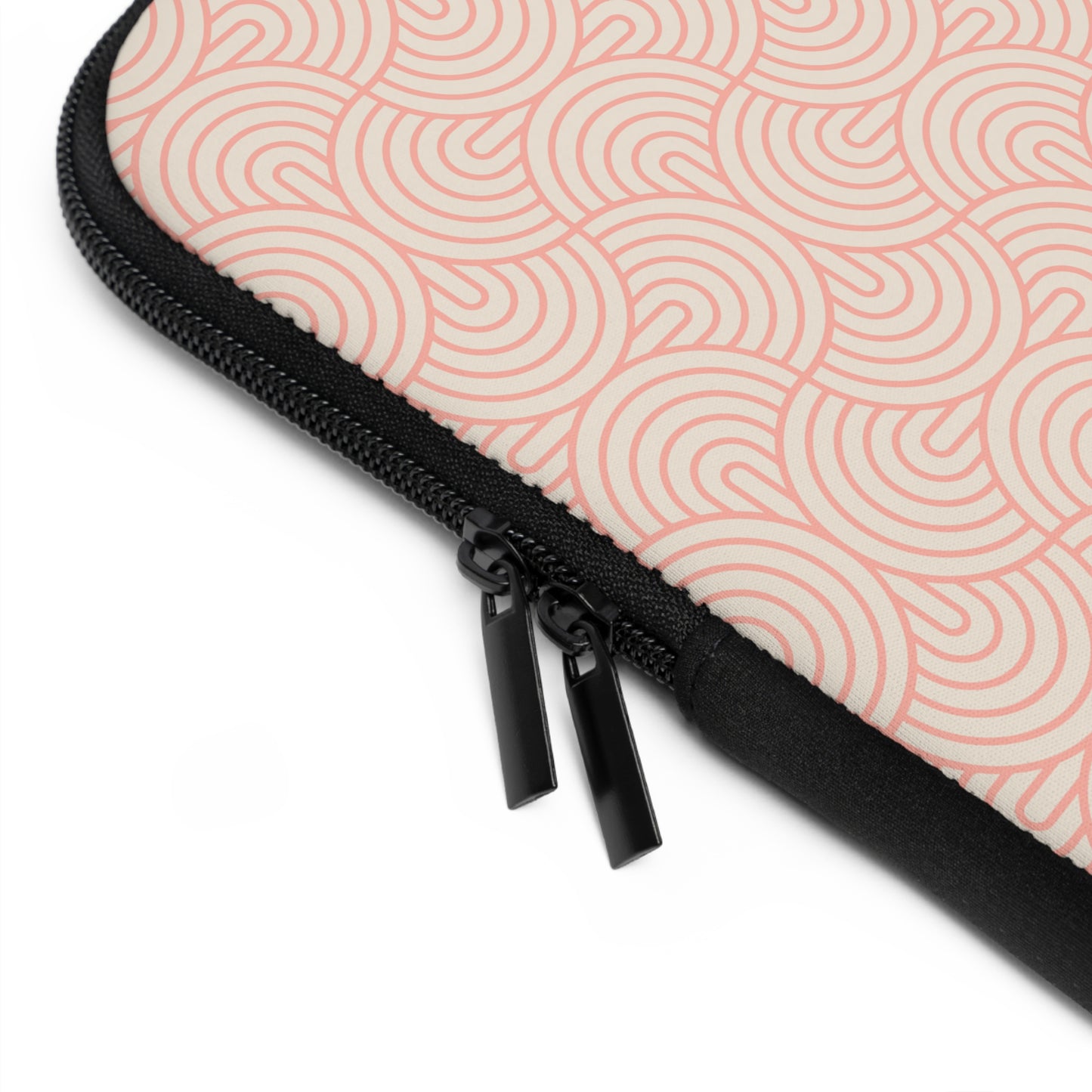 Mod Ovals - Peach Laptop Sleeve