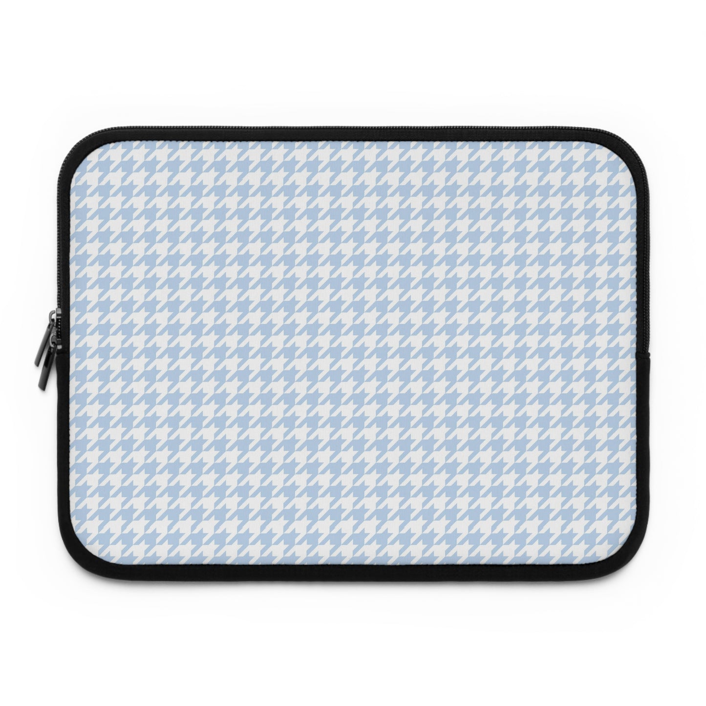 Skyblue Houndstooth Laptop Sleeve