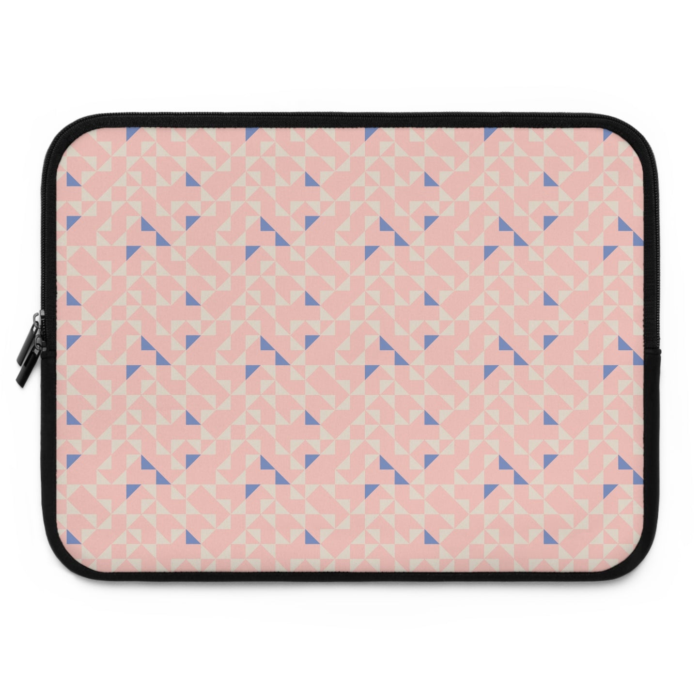 Peach Pearl Geometric Laptop Sleeve