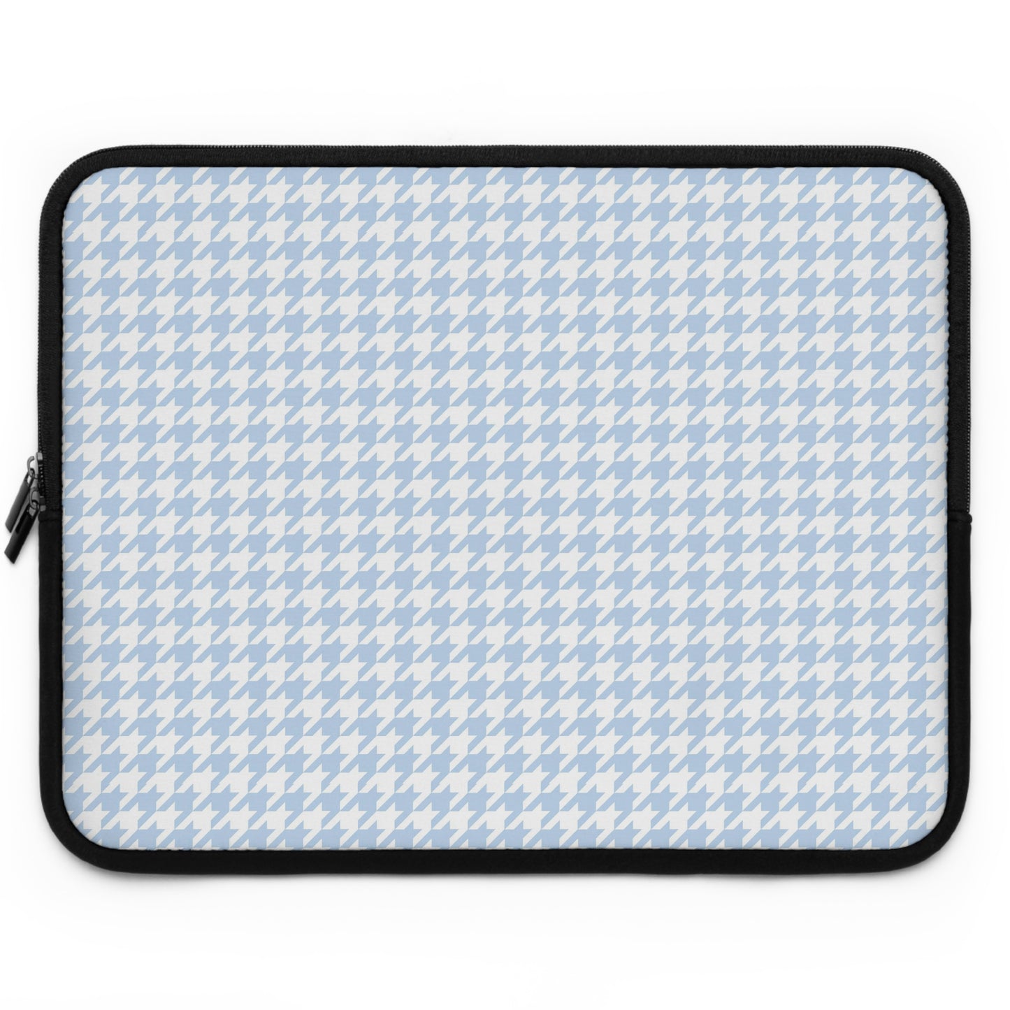 Skyblue Houndstooth Laptop Sleeve