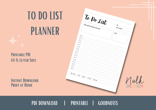 To Do List Planner