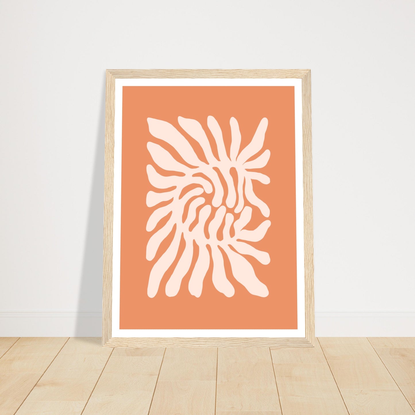 Organic Shapes - 01 - Orange