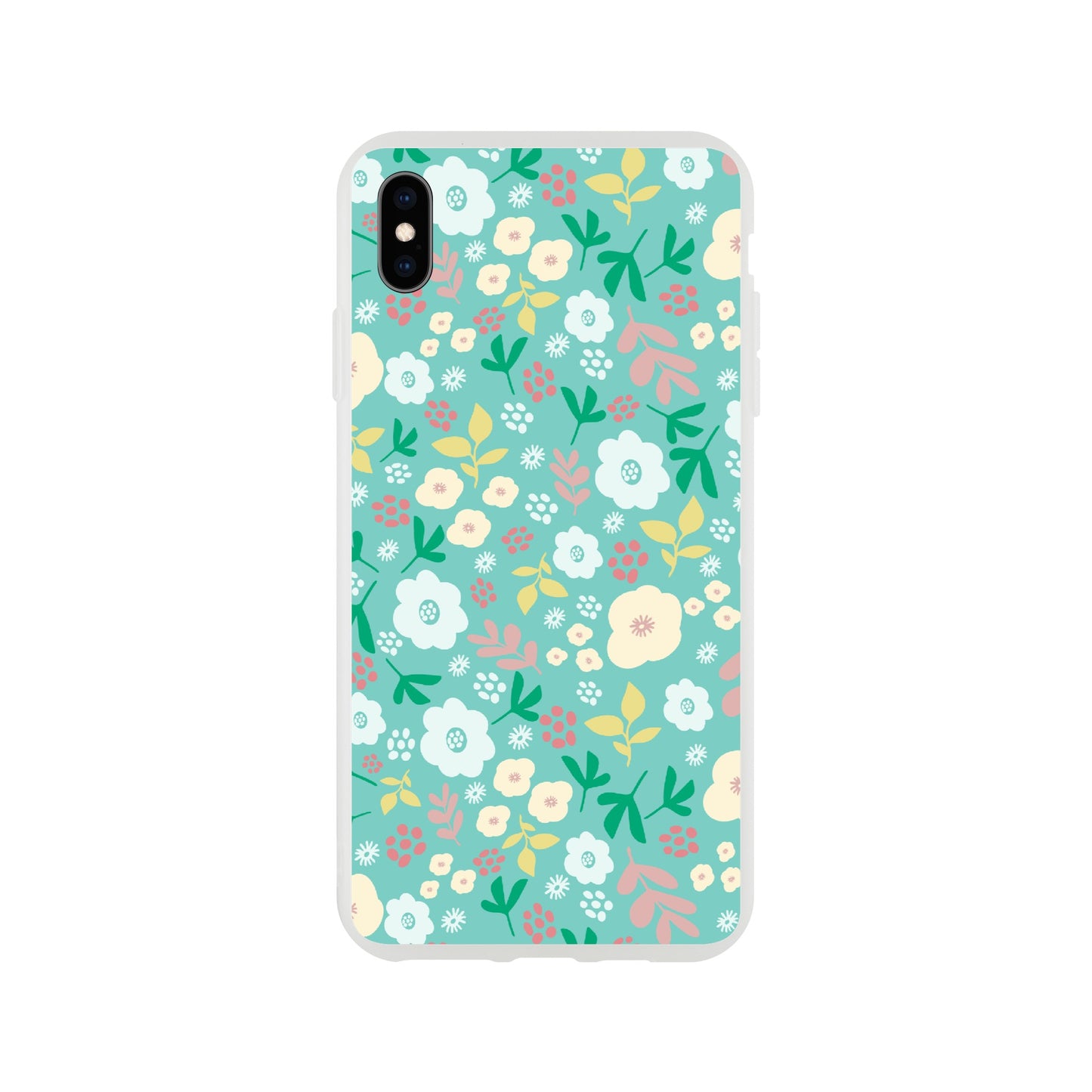 Spring Flowers on Green - Phone Case