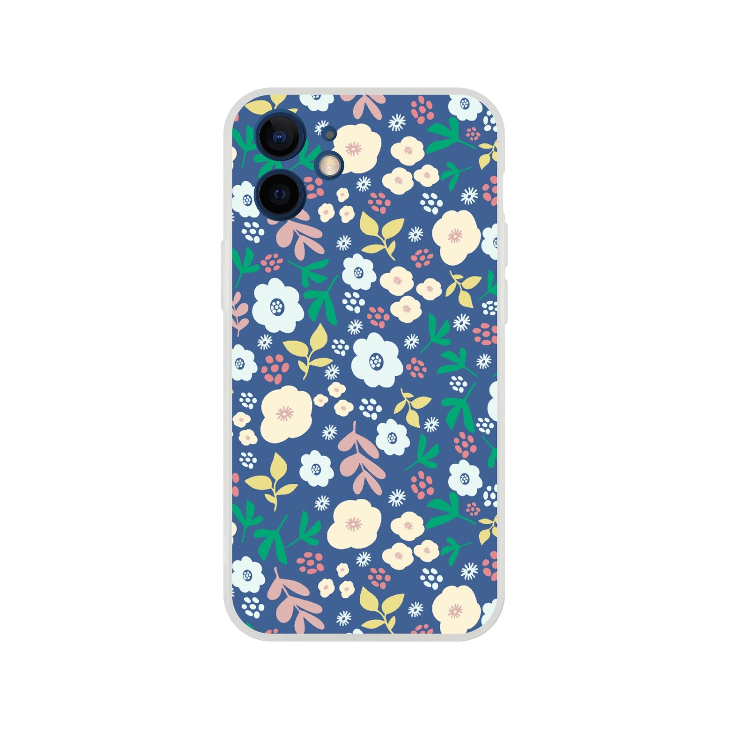 Spring Flowers on Blue - Phone Case