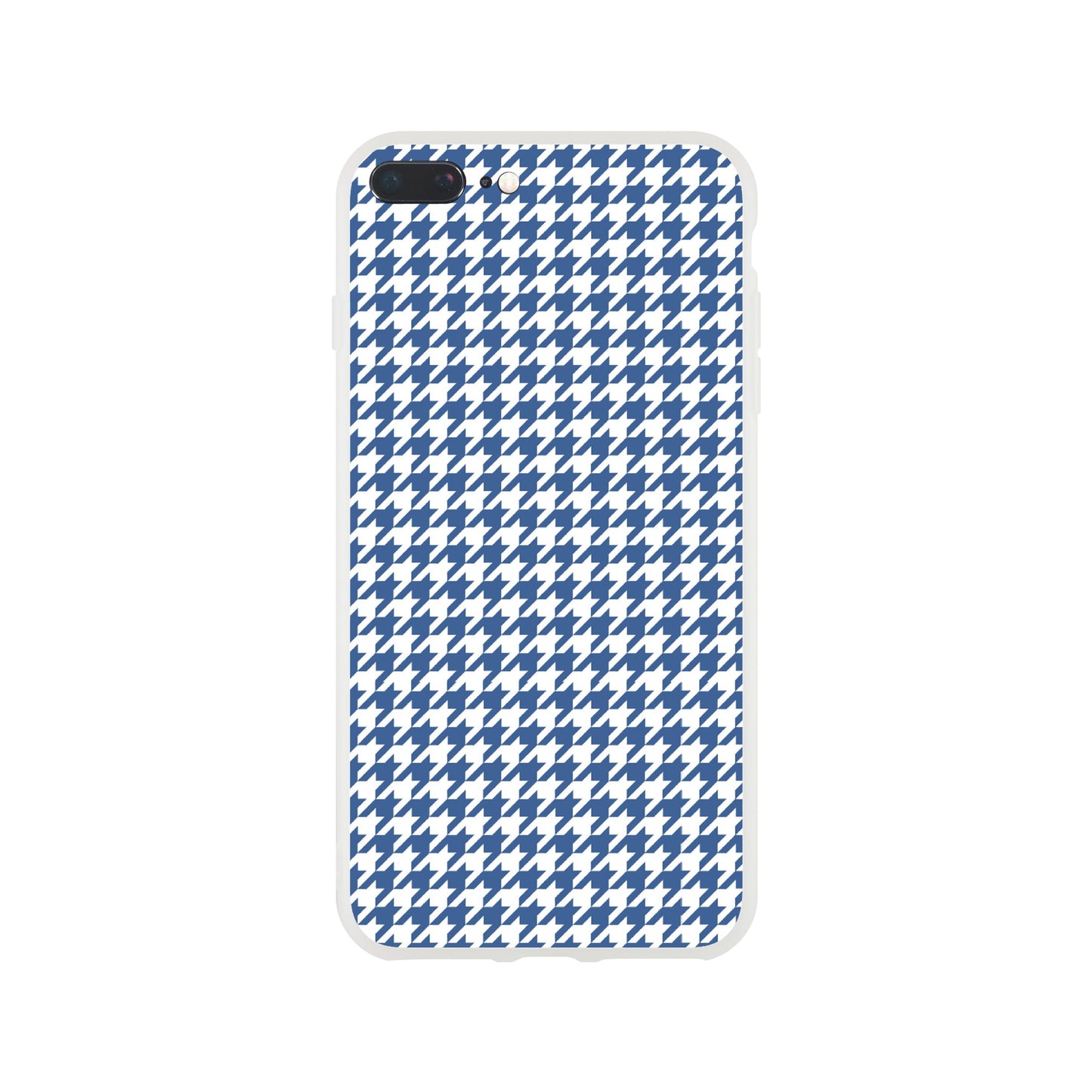 Houndstooth Pattern in Integra Blue - Phone Case