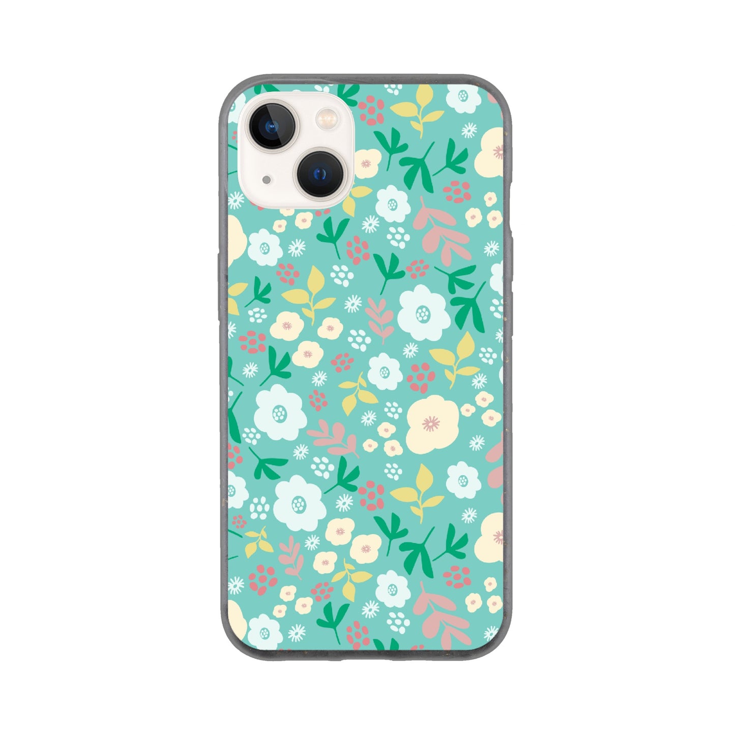 Spring Flowers on Green - Phone Case