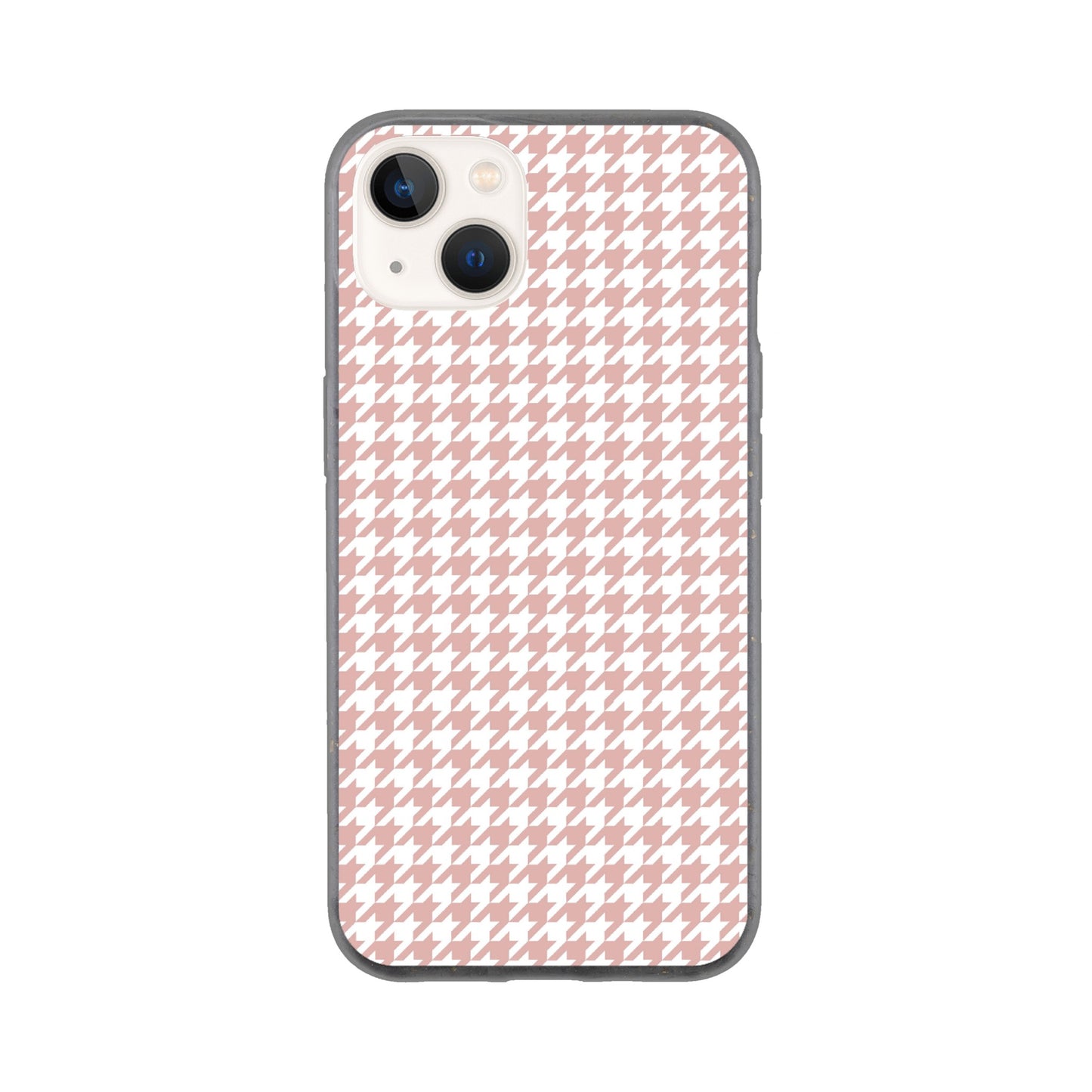 Houndstooth Pattern in Pink - Phone Case