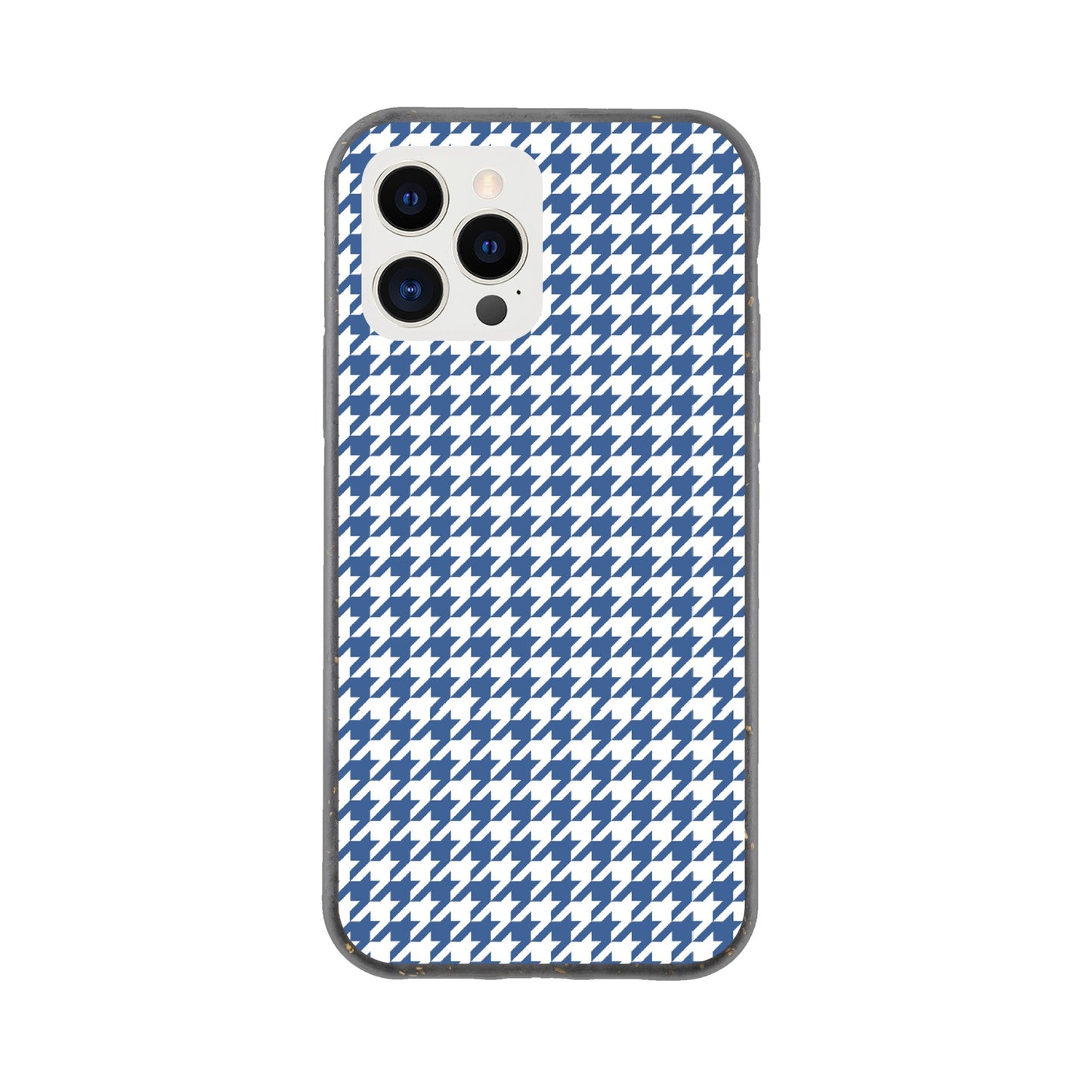 Houndstooth Pattern in Integra Blue - Phone Case