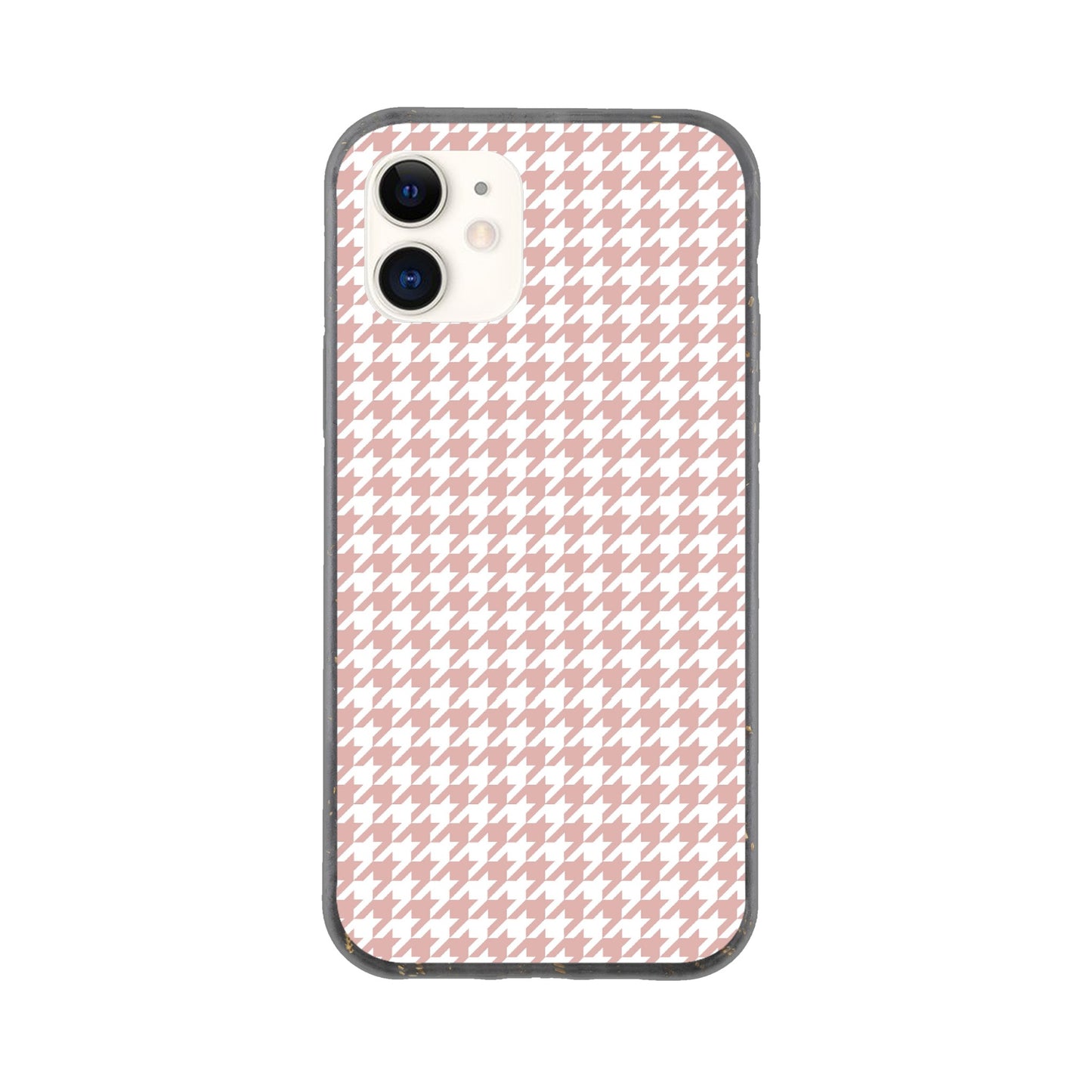 Houndstooth Pattern in Pink - Phone Case