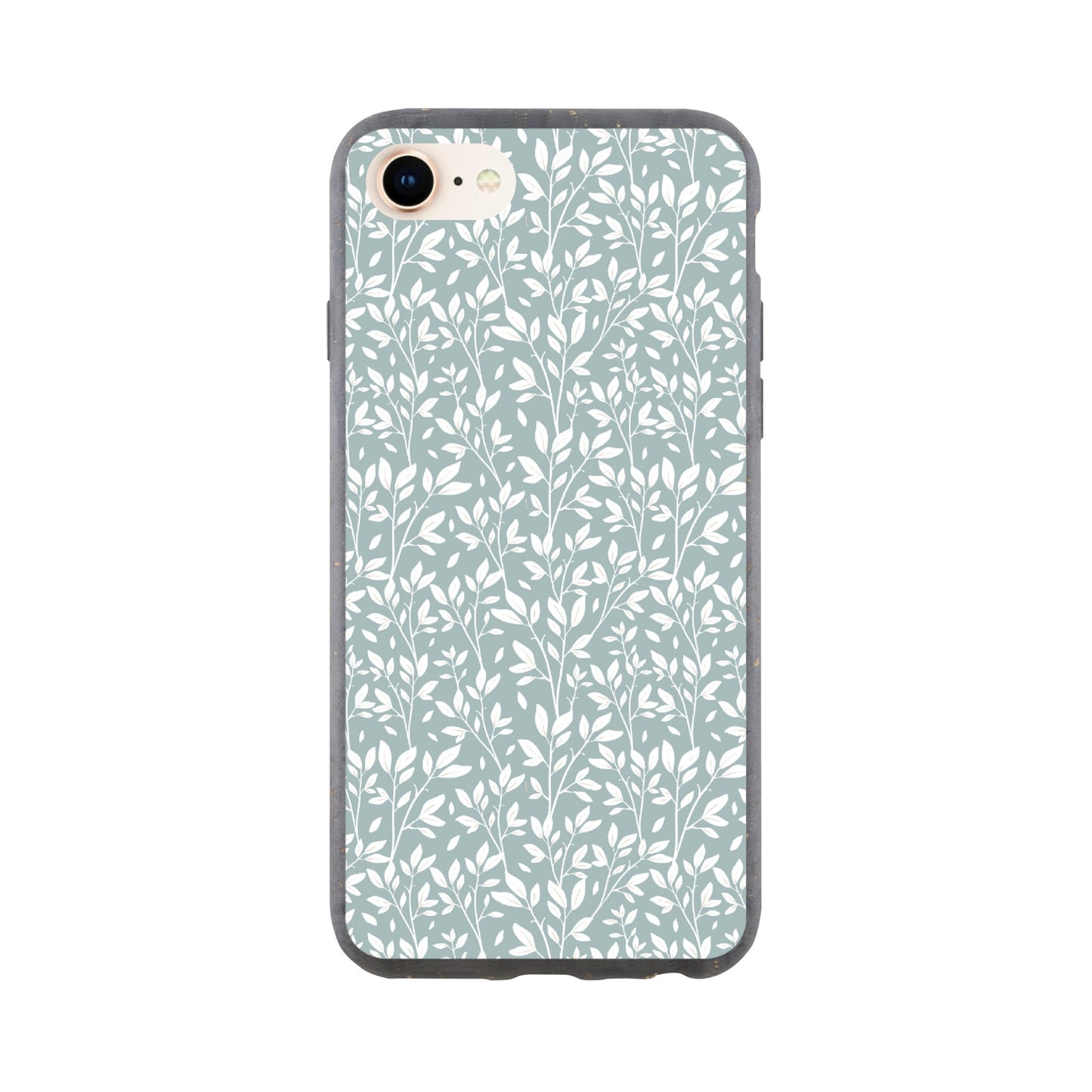 Sage Green Botanical Leaves Phone Case - Stylish & Protective