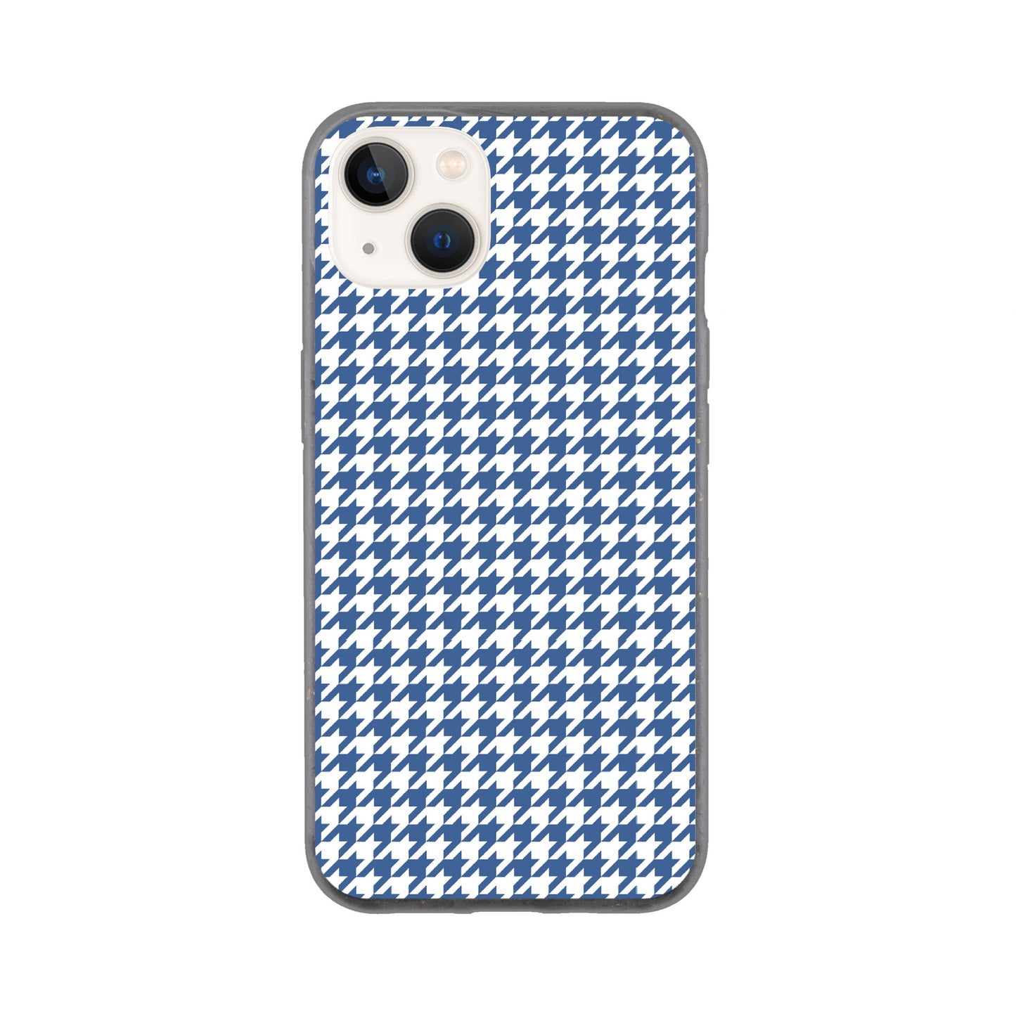 Houndstooth Pattern in Integra Blue - Phone Case