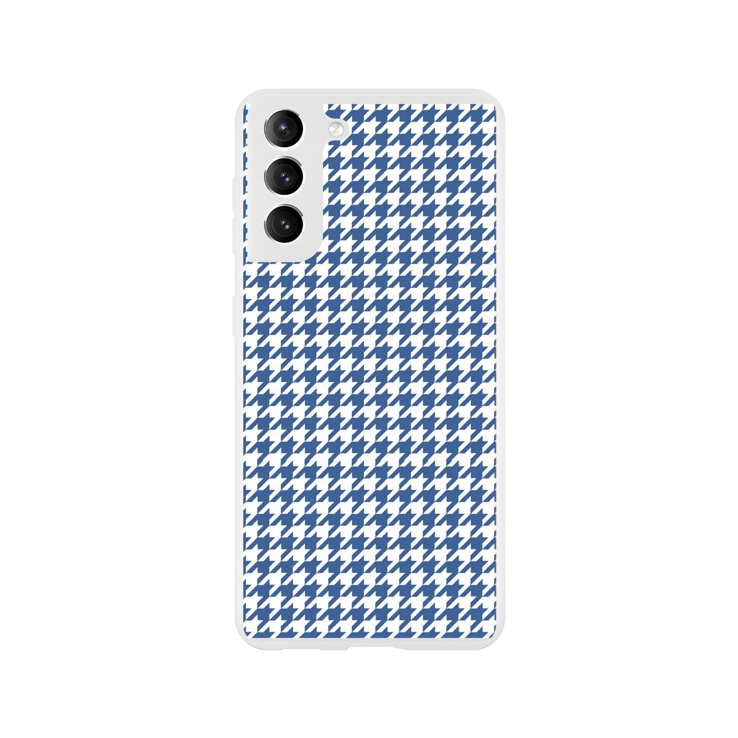 Houndstooth Pattern in Integra Blue - Phone Case