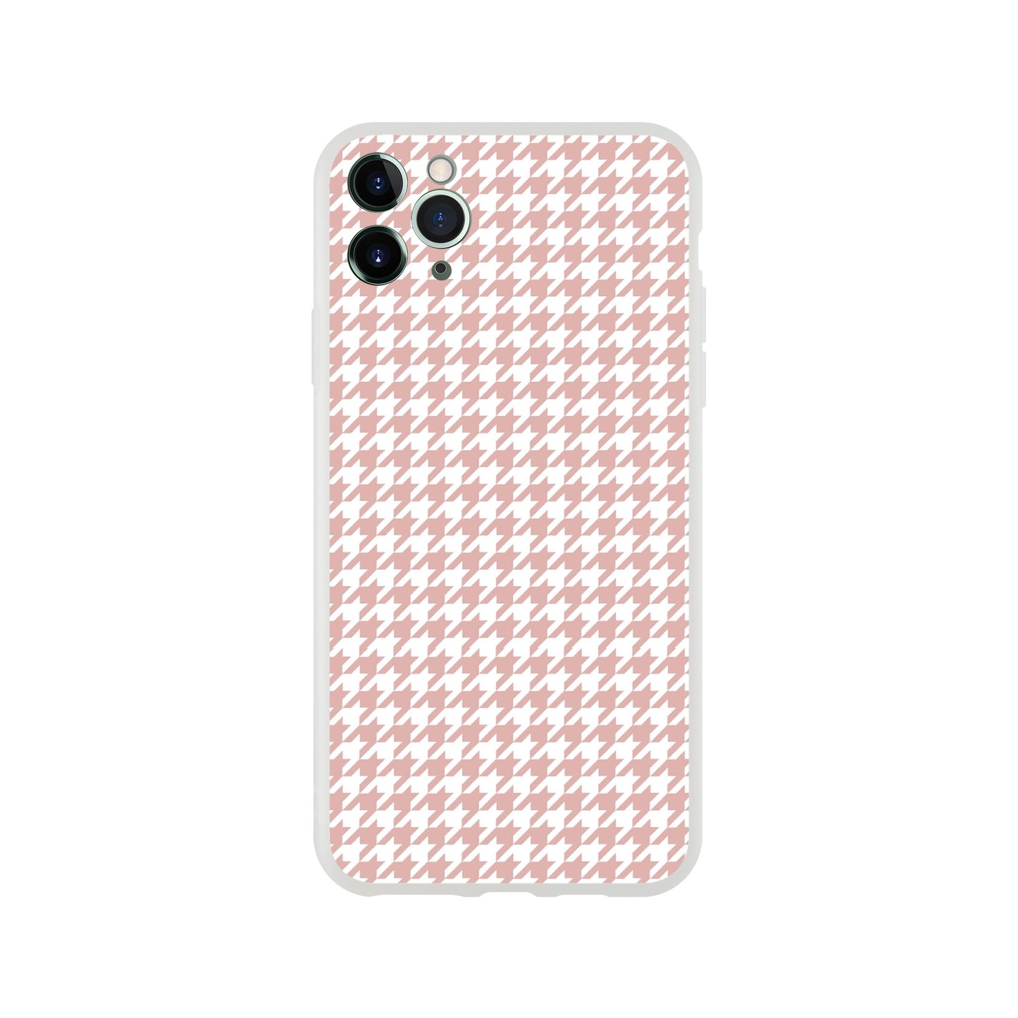 Houndstooth Pattern in Pink - Phone Case