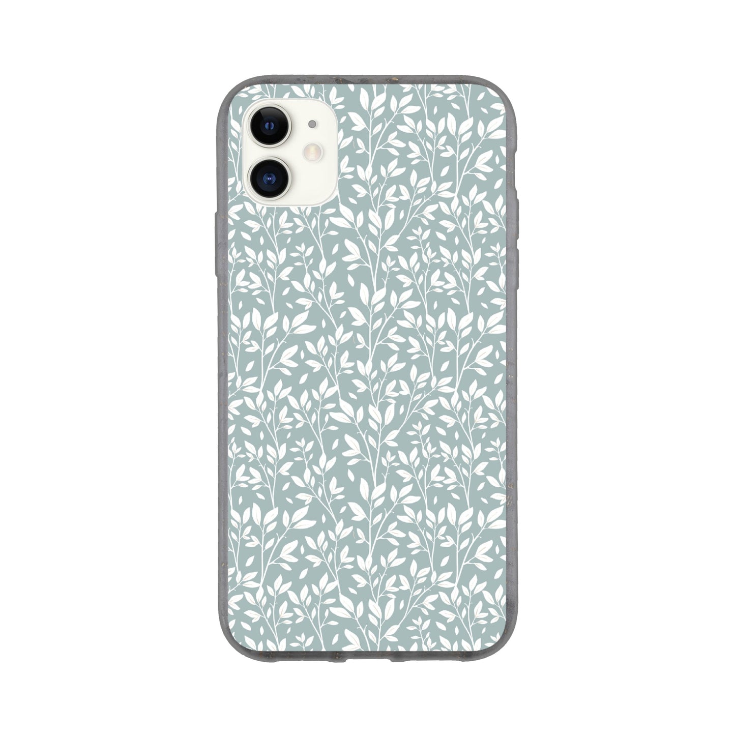 Sage Green Botanical Leaves Phone Case - Stylish & Protective