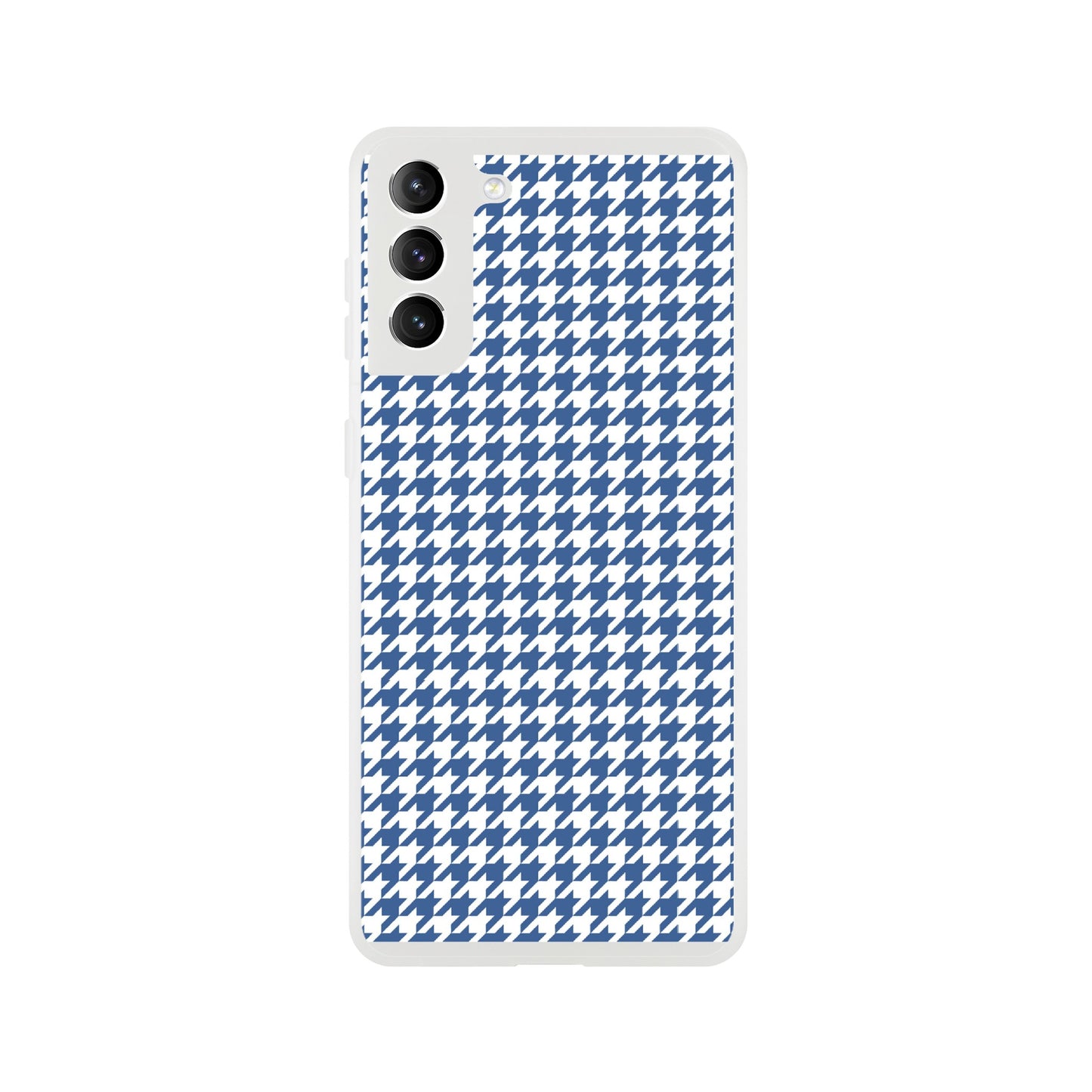 Houndstooth Pattern in Integra Blue - Phone Case