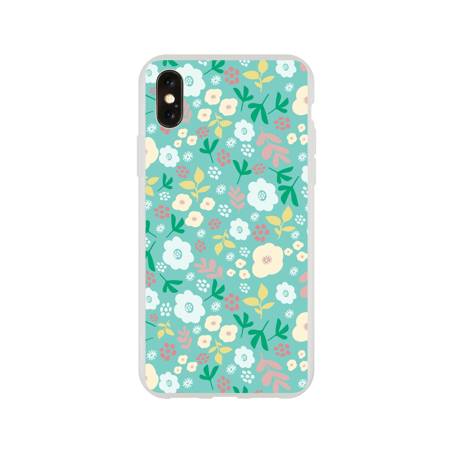 Spring Flowers on Green - Phone Case