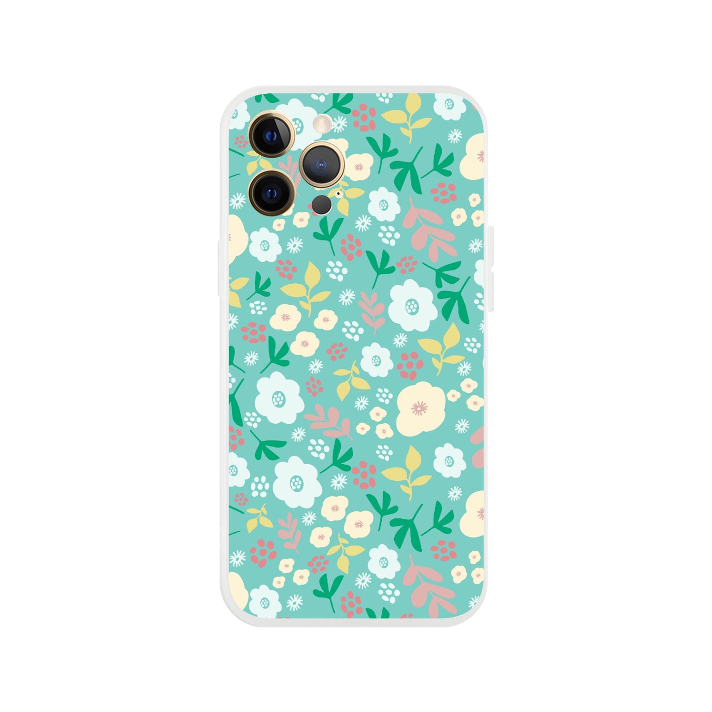 Spring Flowers on Green - Phone Case