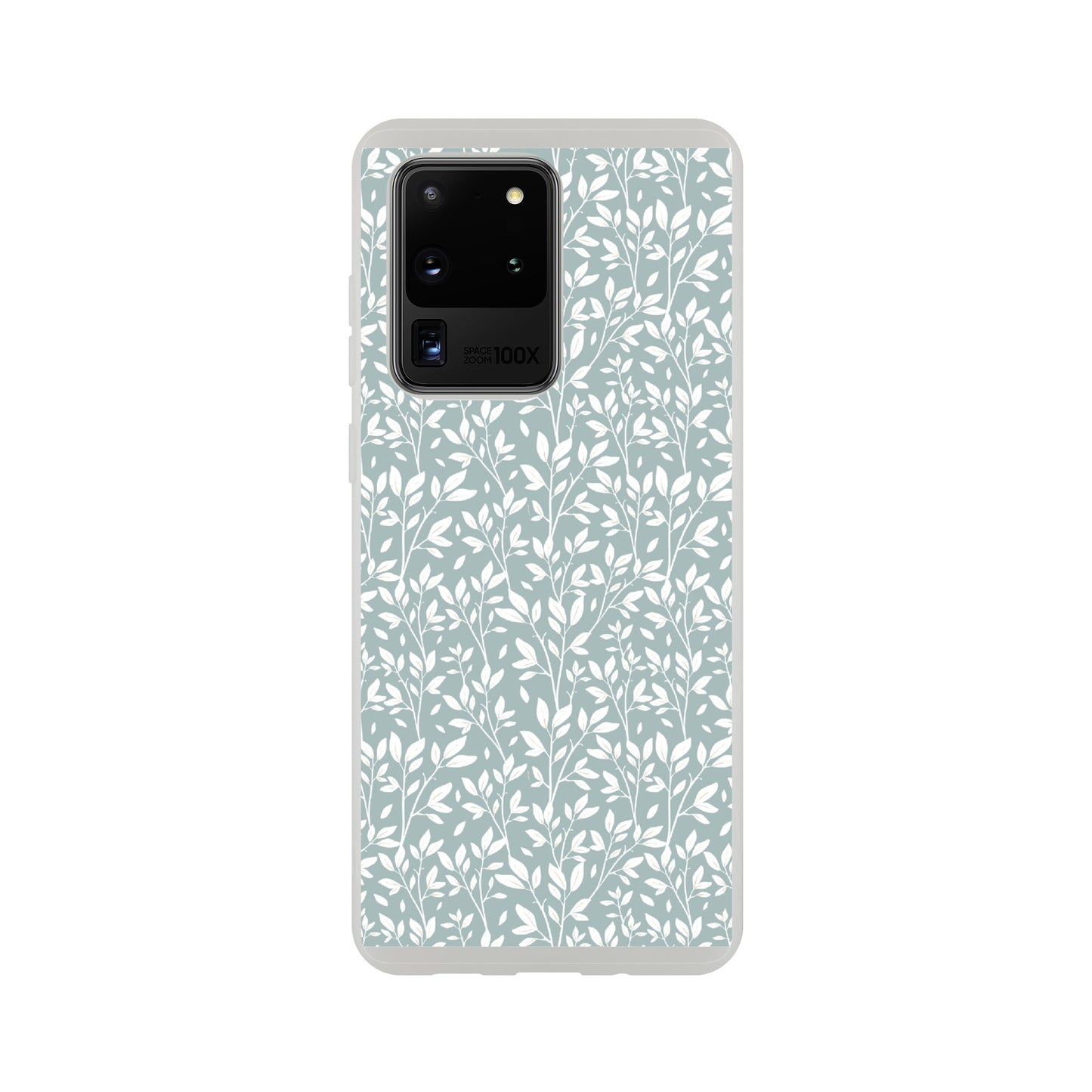 Sage Green Botanical Leaves Phone Case - Stylish & Protective