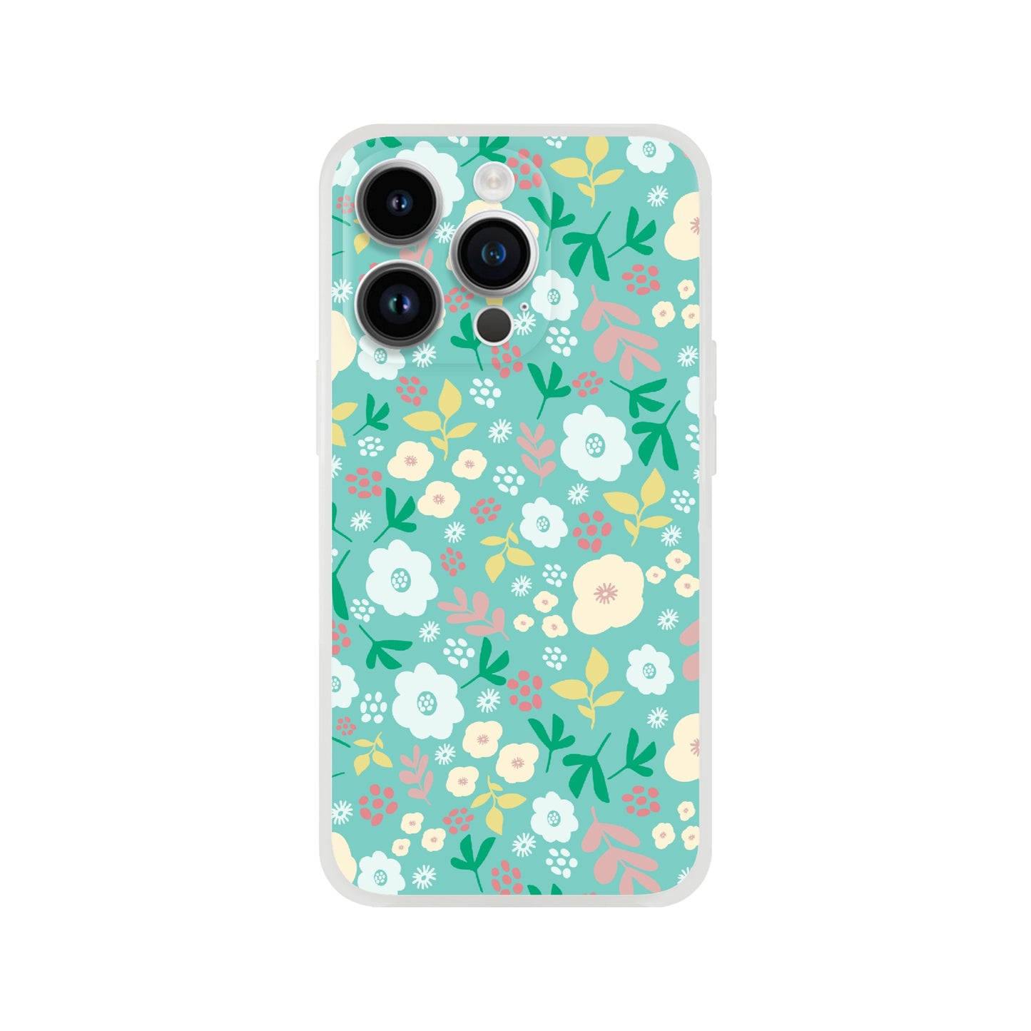 Spring Flowers on Green - Phone Case