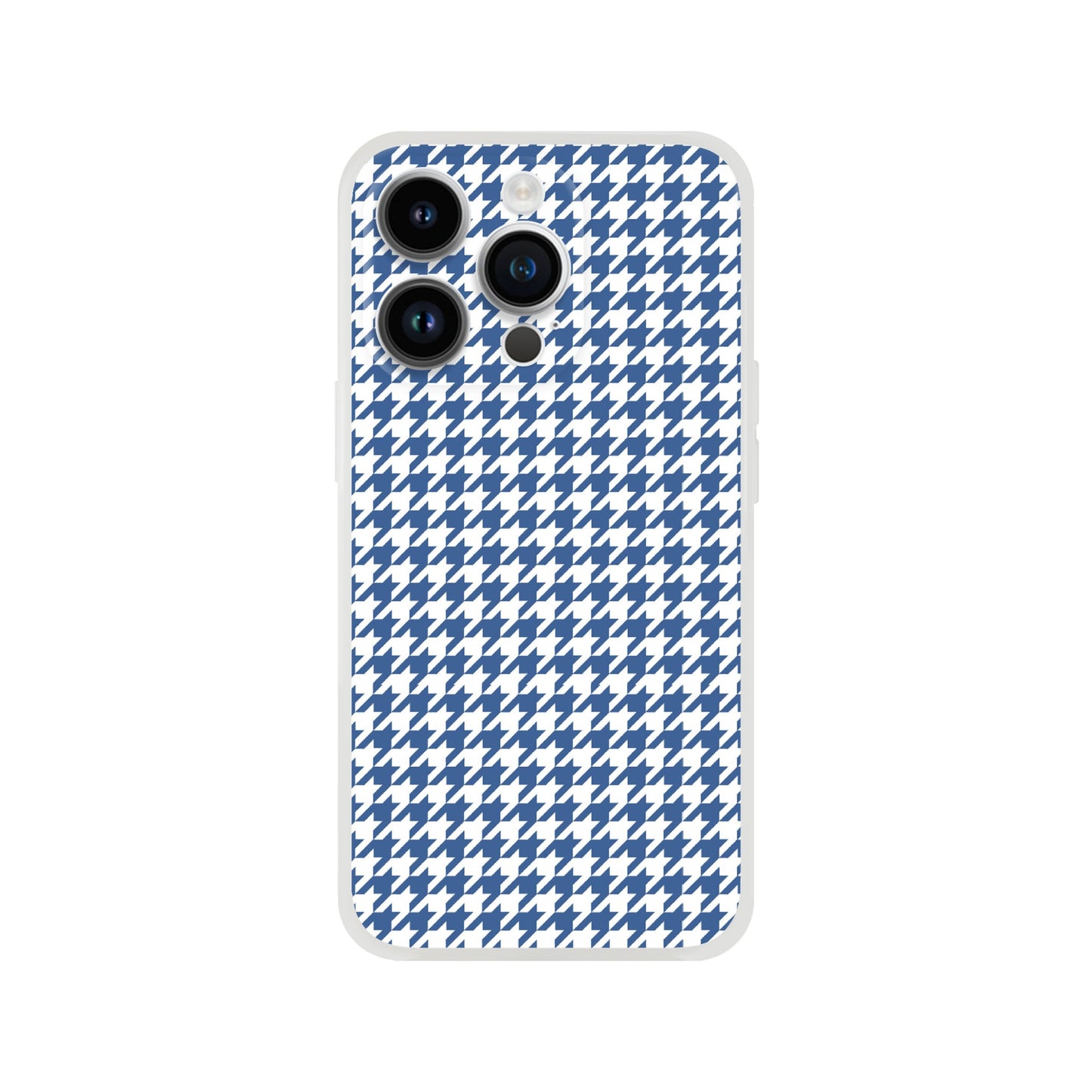 Houndstooth Pattern in Integra Blue - Phone Case