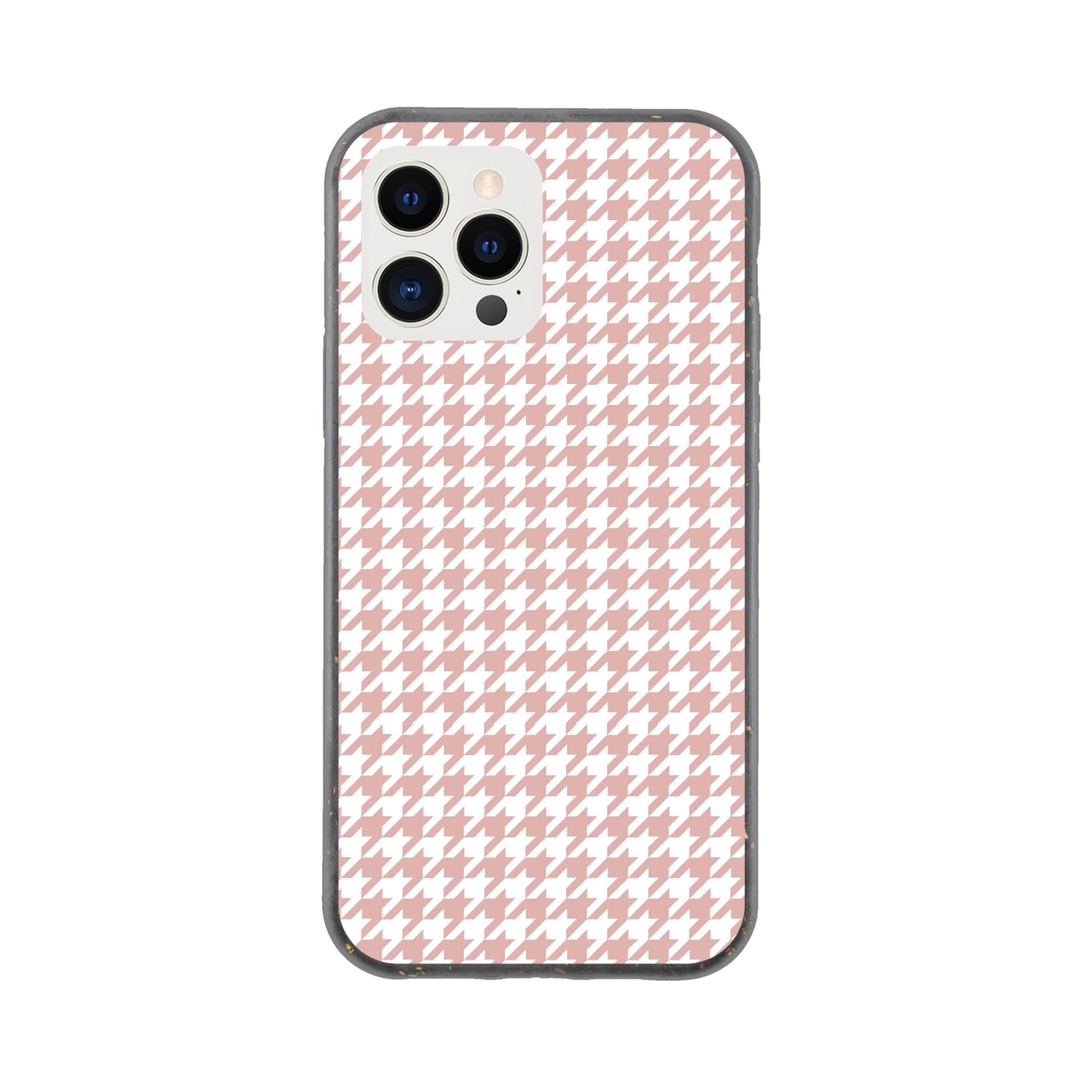 Houndstooth Pattern in Pink - Phone Case