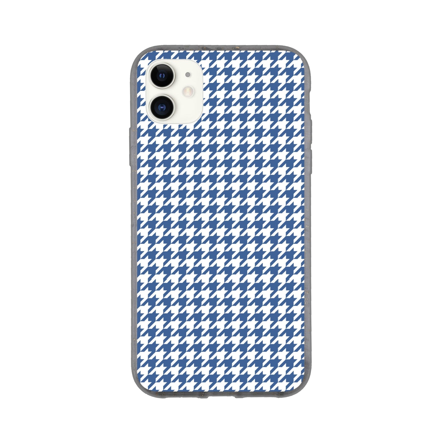 Houndstooth Pattern in Integra Blue - Phone Case