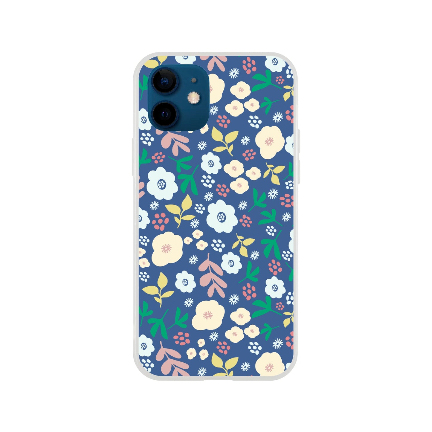 Spring Flowers on Blue - Phone Case