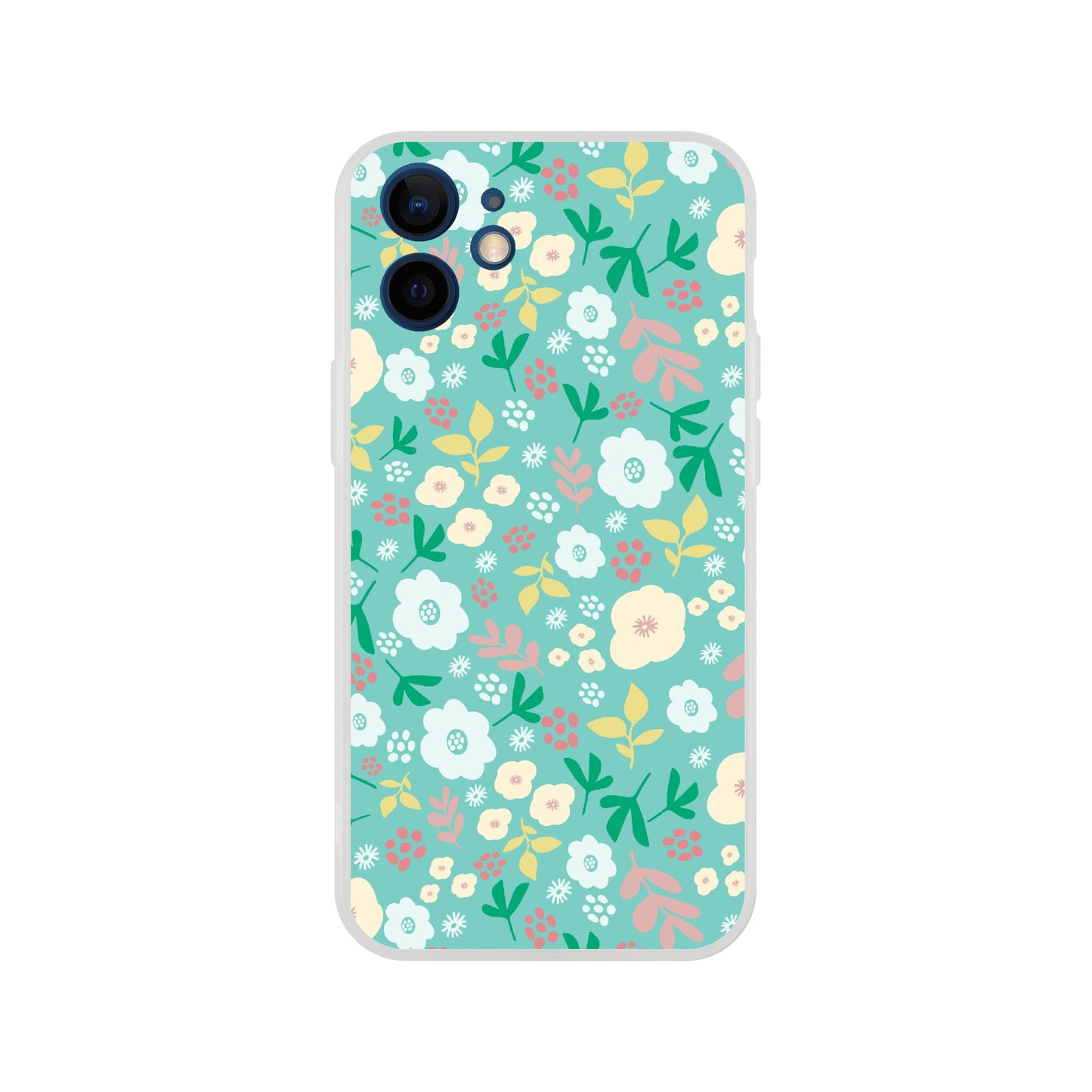 Spring Flowers on Green - Phone Case