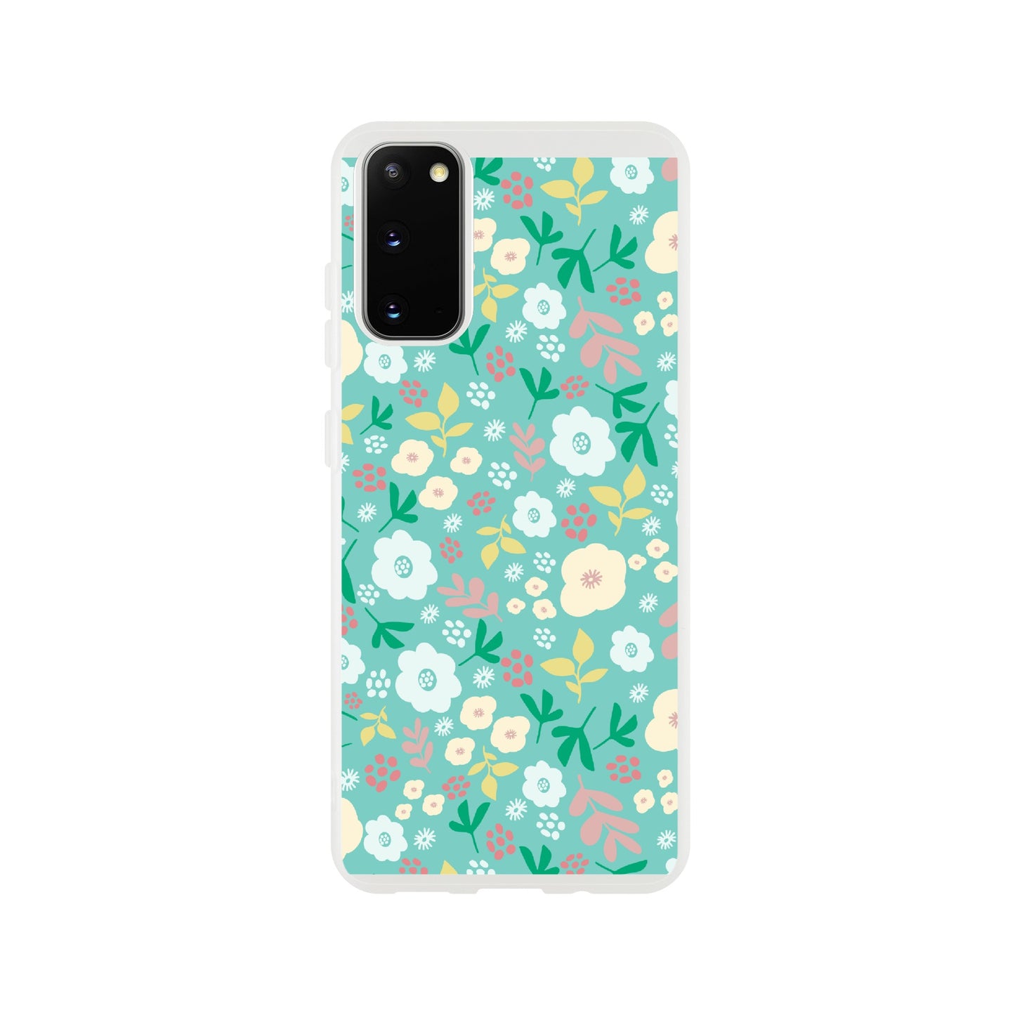 Spring Flowers on Green - Phone Case