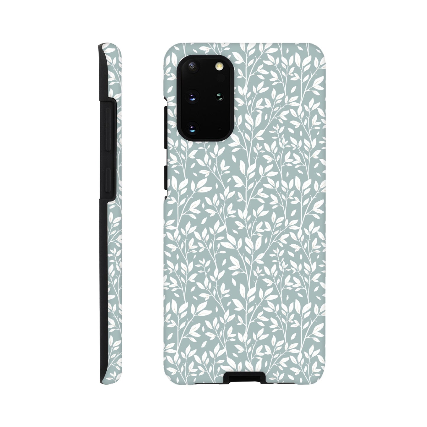 Sage Green Botanical Leaves Phone Case - Stylish & Protective