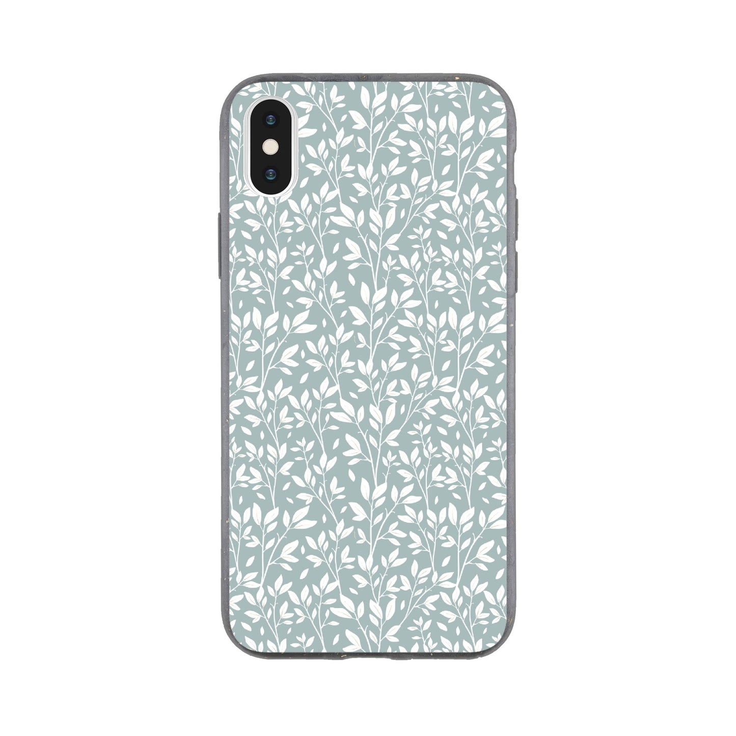 Sage Green Botanical Leaves Phone Case - Stylish & Protective