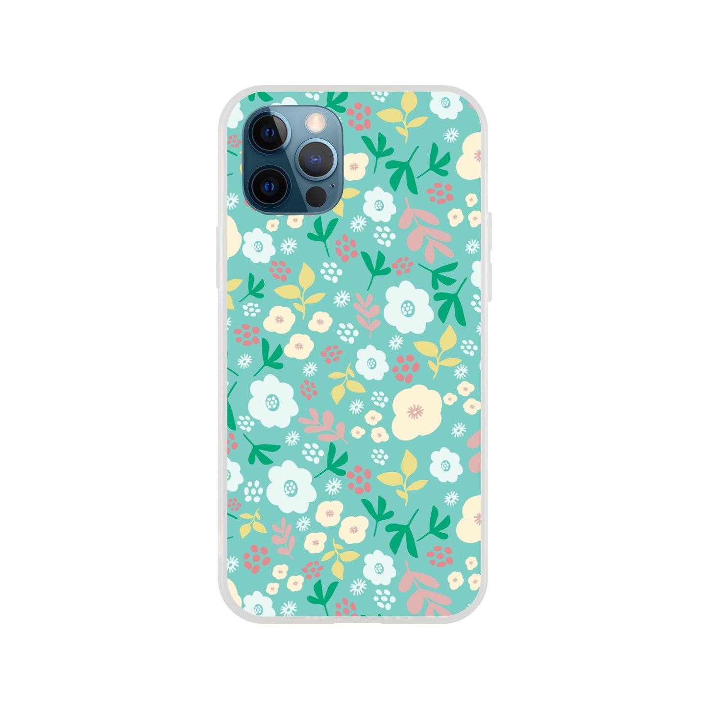 Spring Flowers on Green - Phone Case