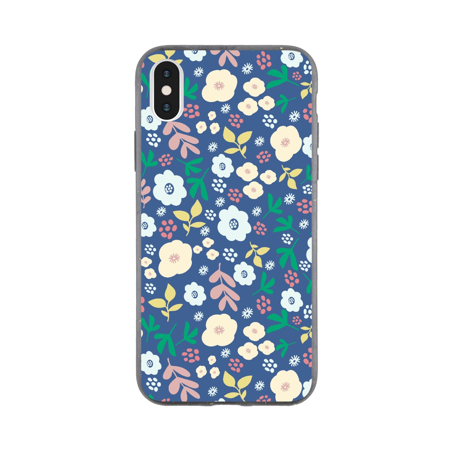 Spring Flowers on Blue - Phone Case