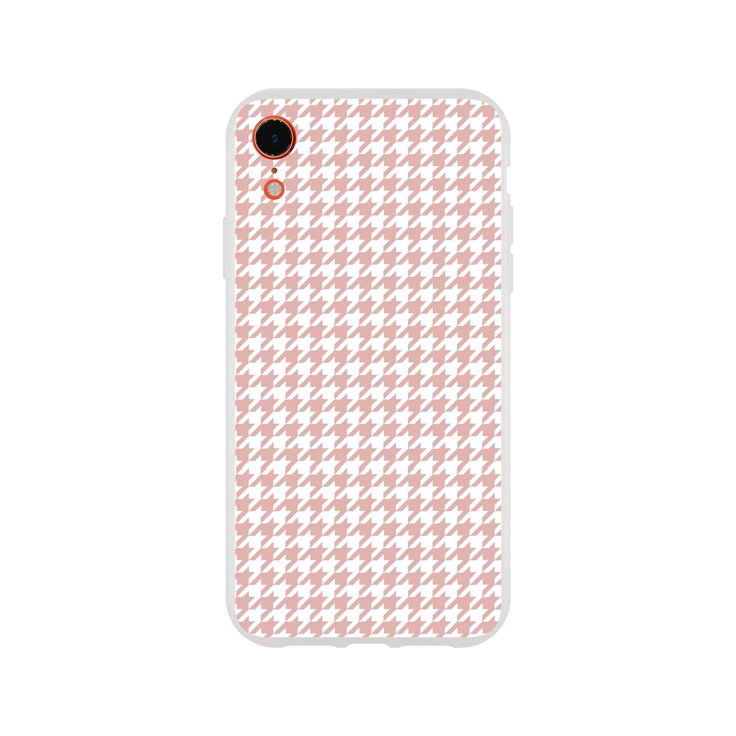 Houndstooth Pattern in Pink - Phone Case