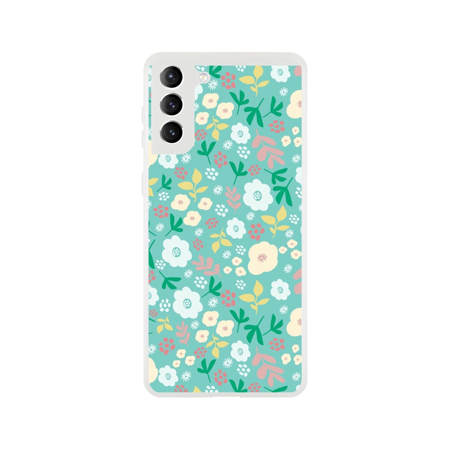 Spring Flowers on Green - Phone Case