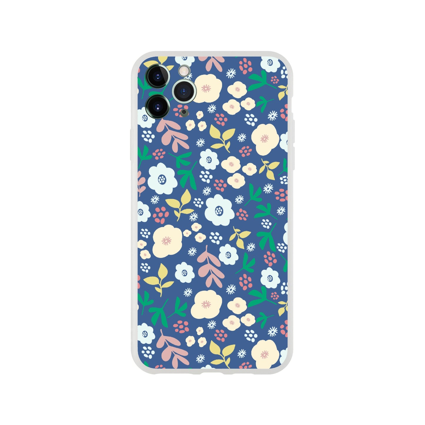 Spring Flowers on Blue - Phone Case